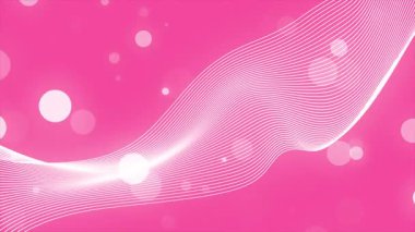 Çemberleri ve çizgileri olan pembe soyut bir arka plan. vektör illüstrasyonu.