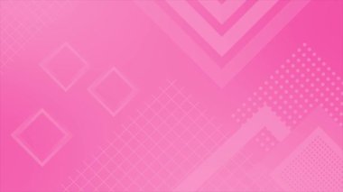 Üçgenli ve noktalı soyut pembe arkaplan.