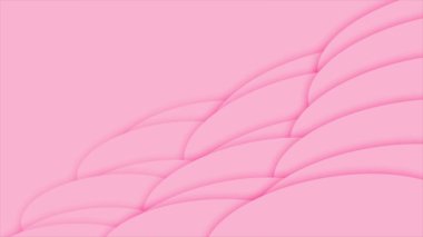 Pembe dalga kağıdı. soyut dalgalı arkaplan