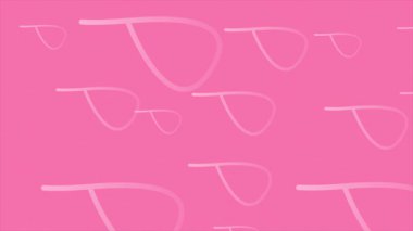 pembe soyut dalga deseni