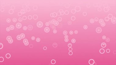 Bir sürü sabun köpüğü olan pembe ve mor arkaplan