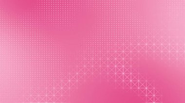 beyaz geometrik desenli pembe eğimli arkaplan.