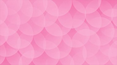 daireler ile pembe arka plan