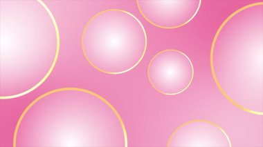 Pembe soyut geometrik arka plan. Pankart tasarımı, broşür, web, broşür, broşür, iniş sayfası için vektör çizimi. Moda rengi soyut desen.