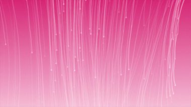 Beyaz bokeh ışıkları olan pembe soyut arkaplan.