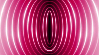 Soyut neon çember arkaplanı.