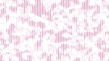 soyut renkli yarım tonlu noktalar üretken sanat arkaplan çizimleri