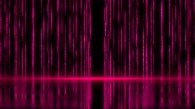 Soyut pembe ve siyah arkaplan. 3D görüntüleme, 3D resimleme.