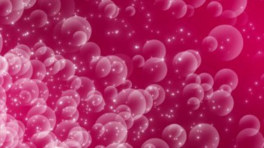 Kırmızı arka plan ile Bokeh