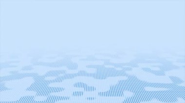 Beyaz çizgili mavi ve beyaz soyut arka plan. 3d oluşturma