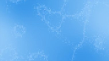 Kabarcıklı mavi su yüzeyi