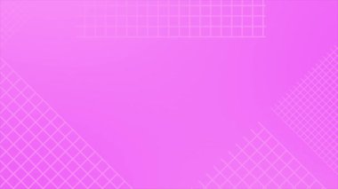 Geometrik deseni ve gradyanı olan pembe soyut afiş arkaplanı.