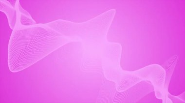 Pembe soyut dalga arkaplanı. vektör illüstrasyonu.