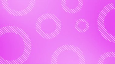 Çember desenli soyut mor eğimli arkaplan