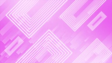 pembe soyut teknoloji arka planda çizgiler ve noktalar.