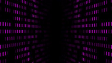 Siyah ve mor neon çizgilerinin soyut arkaplanı.