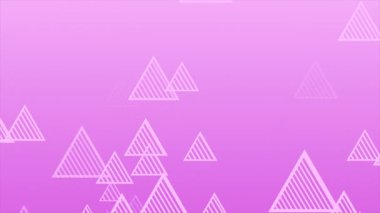 Pembe arka planda mor renkte Noel ağacı