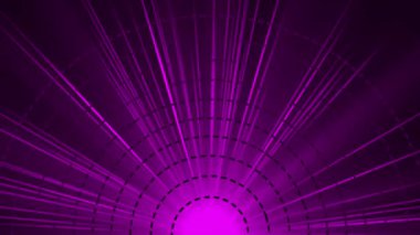 Bir tünel şeklinde neon ışıkları, arkaplan