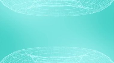 Noktaları ve çizgileri birleştiren soyut teknoloji arka planı. vektör illüstrasyonu.