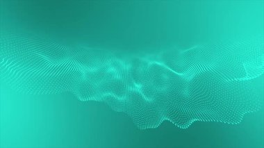 dijital dalga soyut parçacıkları arkaplanı