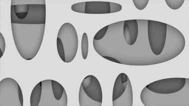 Siyah ve beyaz şekilli kusursuz bir desen.