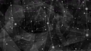 soyut siyah-beyaz geometrik teknoloji arkaplanı