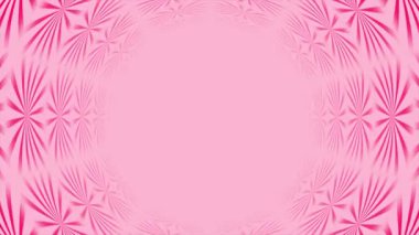 Soyut desenli pembe pankart, modern konsept