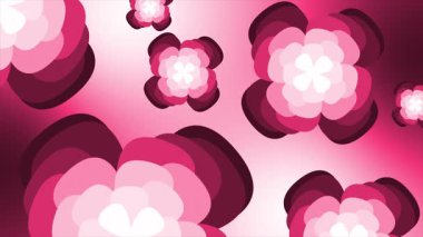 Soyut çiçek arkaplanı. vektör illüstrasyonu