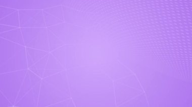 Soyut mor teknoloji arka planı. Geometrik şekilli yaratıcı tasarım. 3d oluşturma.
