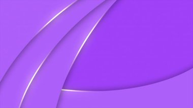 Mor ve beyaz kağıtlı soyut arkaplan şekilleri ve daireleri kesiyor. Web şablonu, poster, kart, afiş, poster, sunum için vektör çizimi,