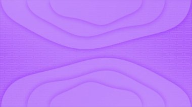 Açık mor ve mor rengin soyut arkaplanı beyaz ve mor gradyan ile 3 boyutlu oluşturuluyor.