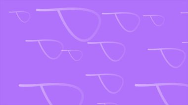 Renkli çizgilerle kusursuz desen arkaplanı, vektör illüstrasyonu