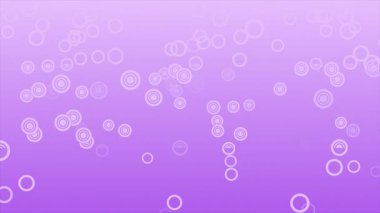 Mor arkaplanda mor kabarcıklar.