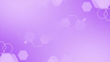 Altıgen şekilleri ve çizgileri olan soyut tıp bilimi geçmişi. vektör illüstrasyonu