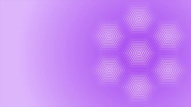 Dairesel, geometrik desenli soyut mor arkaplan.