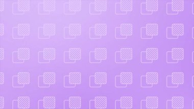 daire ve dikdörtgen şekilli beyaz ve mor geometrik desen.