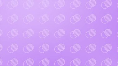 beyaz daireli mor arkaplan.