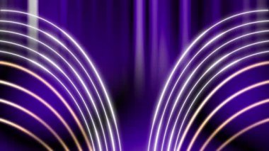 Parlak çizgiler, renkli arka plan, ışık, sihirli sihir. vektör