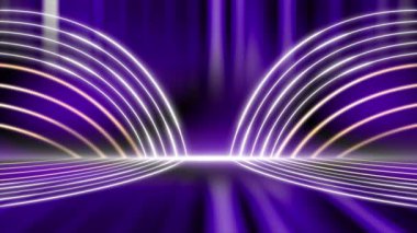 mor soyut çizgiler arkaplan vektör çizimi