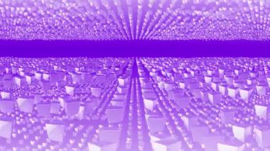 Renkli bir arkaplanın soyut 3 boyutlu illüstrasyonu