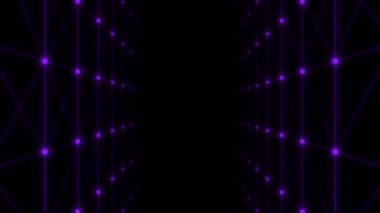 Üç boyutlu soyut teknoloji dijital tasarım teknoloji tüneli..