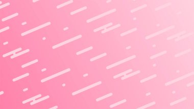 Açık pembe, pembe çizgili vektör arkaplanı. Bulanık yıldız çubuklarıyla parıltılı soyut bir illüstrasyon. Web siteleri, iniş sayfaları için desen.