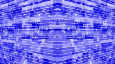 Mavi kareli soyut arkaplan