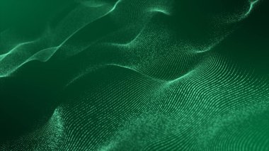yeşil dalgalı arka plan.