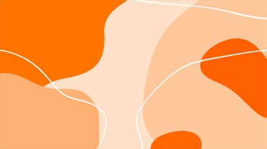 Turuncu ve siyah çizgilerle soyut arkaplan