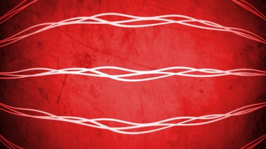 beyaz kurdeleli kırmızı arkaplan