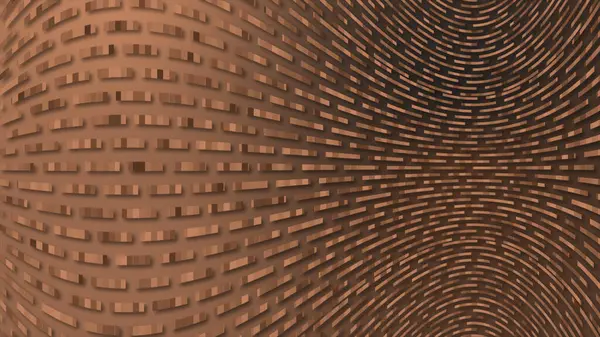 Kahverengi ve beyaz rengin soyut arkaplanı 3 boyutlu oluşturuluyor