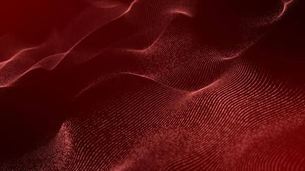 Kırmızı ipek kumaş. Lüks soyut bir arka plan. Kırmızı ipek kumaş. 3 Boyutlu Hazırlama