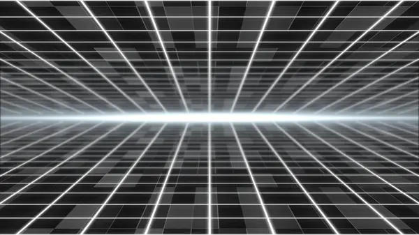 Işık ve ışınlarla soyut bir arkaplan. Vektör çizimi. 10 saniye..