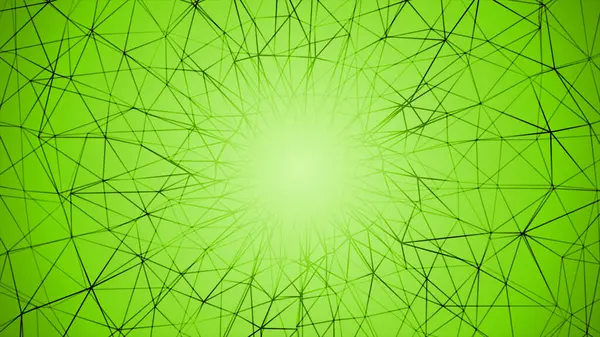 Üçgenli soyut yeşil arkaplan. vektör illüstrasyonu